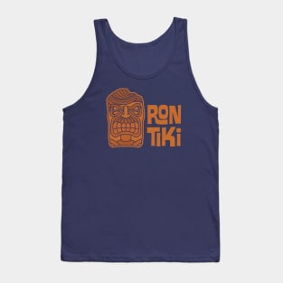 Parks And Recreation - Ron Swanson Tiki Tank Top